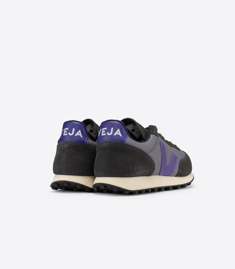 Veja Sneakers Mens - Rio Branco Alveomesh - Purple/Black - 4796DBZRL